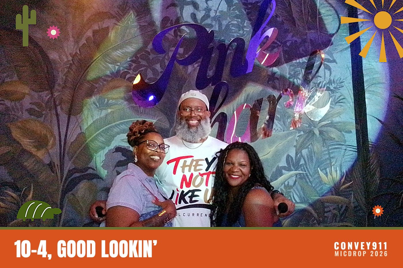 Mic Drop APCO photo booth