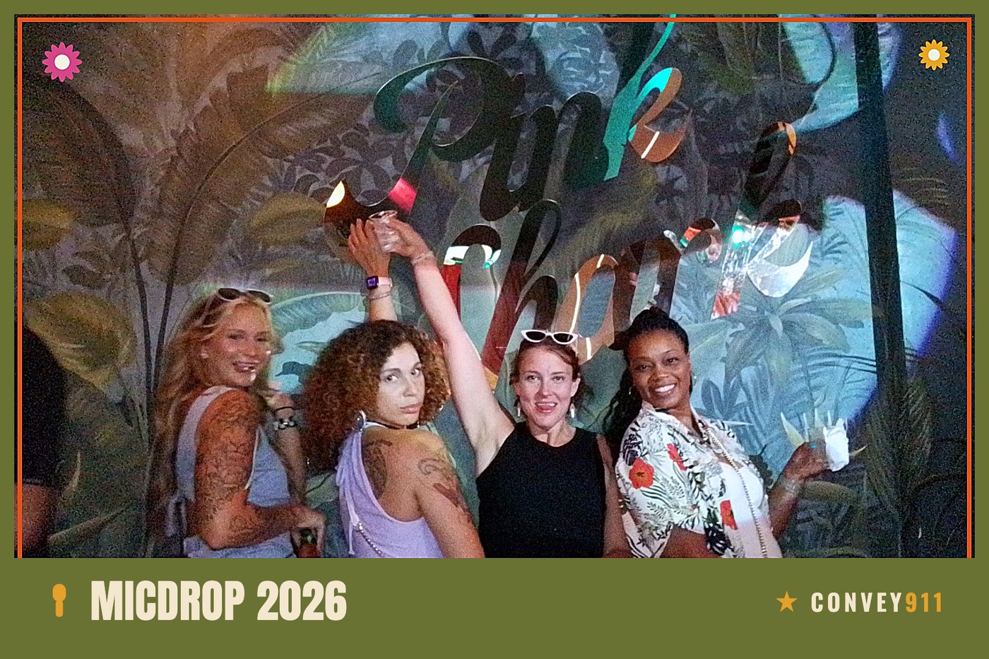 Mic Drop APCO photo booth