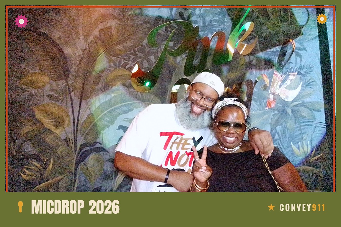 Mic Drop APCO photo booth