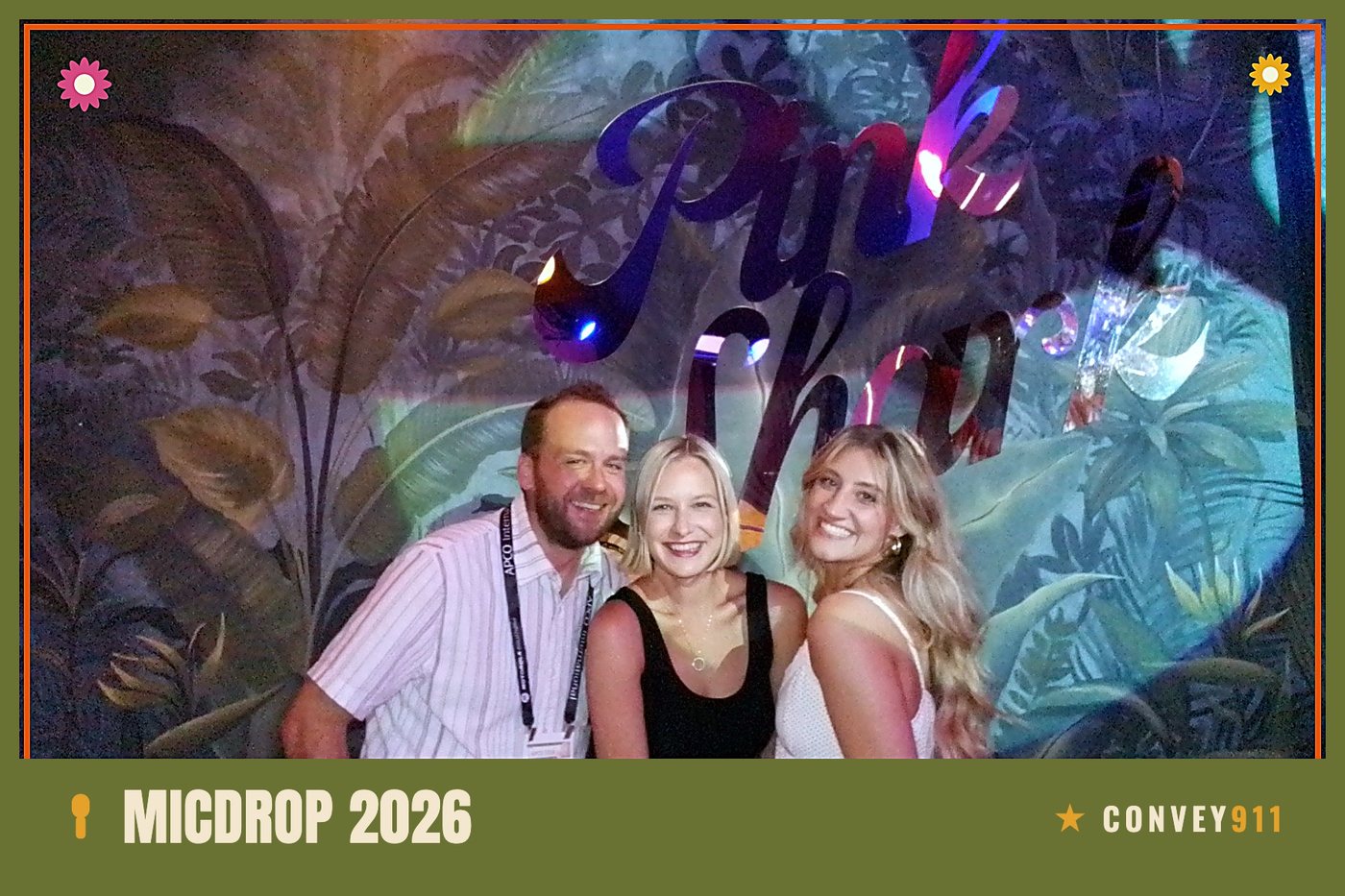 Mic Drop APCO photo booth