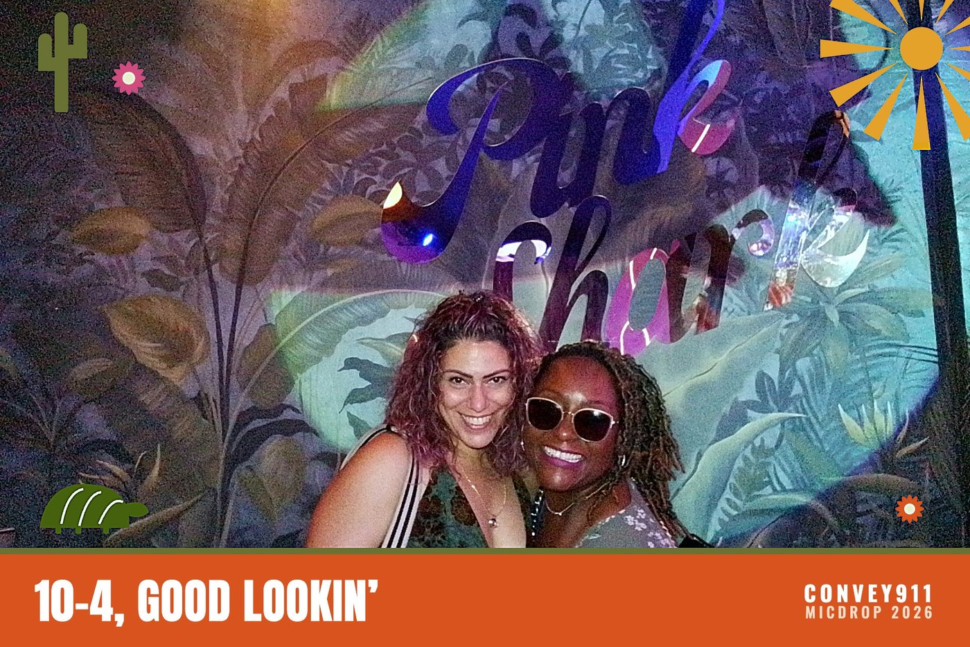 Mic Drop APCO photo booth